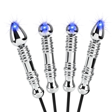 Electro Shock Metal Sex Anal Beads / Adult Anal Dildo / Vagina Massager Stimulation Sex Toy - EVE's SECRETS